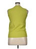Unbranded 100% Polyester Green Sleeveless Blouse Size 0X - photo 2