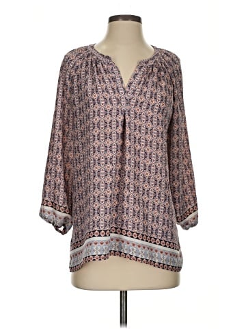 Willi Smith 3/4 Sleeve Blouse (view 1)