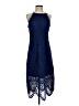 Eri + Ali 100% Polyester Blue Cocktail Dress Size 4 - photo 1
