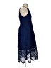 Eri + Ali 100% Polyester Blue Cocktail Dress Size 4 - photo 4