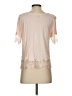 True Craft 100% Viscose Pink Short Sleeve Top Size S - photo 2