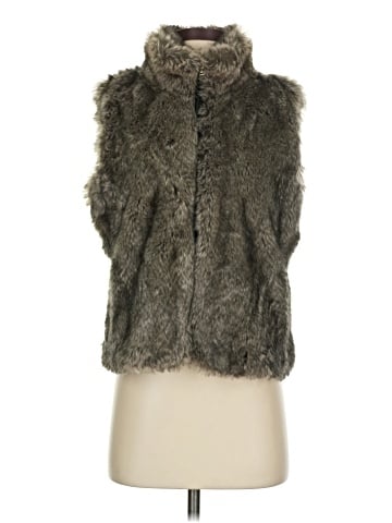 Banana Republic Faux Fur Vest (view 1)
