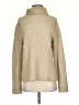 Olive Solid Tan Turtleneck Sweater Size L (estimated) - photo 1