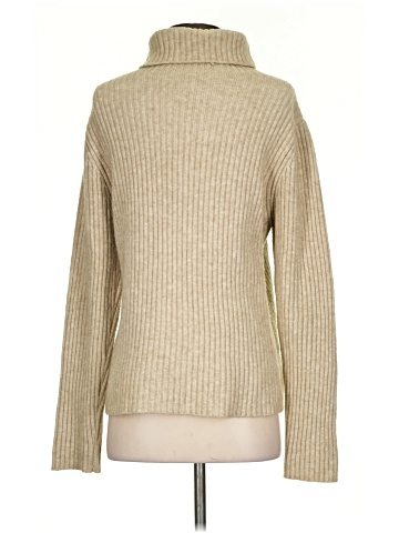 Olive Turtleneck Sweater (view 2)