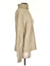 Olive Solid Tan Turtleneck Sweater Size L (estimated) - photo 4