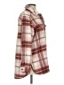 Old Navy Plaid Burgundy Coat Size XS - photo 4