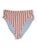 Jessica Simpson Chevron-herringbone Pink Swimsuit Bottoms Size M - photo 1