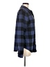 Workshop Republic Clothing Plaid Blue Long Sleeve Blouse Size M - photo 4