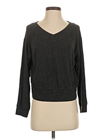 Velvet Pullover Sweater (view 1)