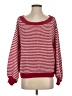 Shein 100% Polyester Stripes Red Pullover Sweater Size 4 - photo 1