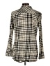 Merona Houndstooth Ivory Long Sleeve Button-Down Shirt Size L - photo 2