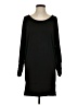 Kensie Solid Black Casual Dress Size S - photo 1
