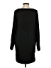 Kensie Solid Black Casual Dress Size S - photo 2