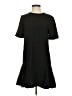 Zara Solid Black Casual Dress Size XS - photo 1