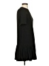 Zara Solid Black Casual Dress Size XS - photo 4