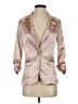 Charlotte Russe 100% Polyester Metallic Gold Blazer Size S - photo 1