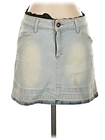 Bisou Bisou Denim Skirt (view 1)