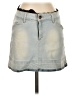 Bisou Bisou Blue Denim Skirt Size 4 - photo 1