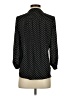 Vince Camuto 100% Polyester Polka Dots Black 3/4 Sleeve Blouse Size XS - photo 2