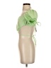 Miss Selfie Green Short Sleeve Blouse Size S - photo 5