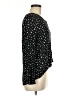 Everleigh 100% Rayon Black Long Sleeve Blouse Size M - photo 4