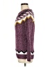 Old Navy Chevron-herringbone Purple Pullover Sweater Size M - photo 5