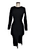 Love Squared Solid Black Cocktail Dress Size M - photo 1