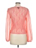rue21 100% Polyester Pink Long Sleeve Blouse Size M - photo 2