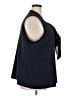 Myrtlewood Black Sleeveless Blouse Size 2X - photo 4