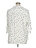 Torrid 100% Polyester Stars White 3/4 Sleeve Blouse Size 1X Plus (1) - photo 2