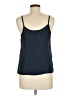 Audrey 3+1 100% Polyester Blue Sleeveless Blouse Size M - photo 2