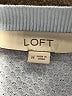 Ann Taylor LOFT Blue Sweatshirt Size M - photo 7