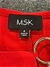 MSK Solid Red Casual Dress Size S - photo 7