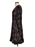 Muse Animal Print Black Casual Dress Size L (petite) - photo 5