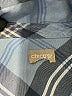 Chico's 100% Rayon Plaid Blue Long Sleeve Button-Down Shirt Size L (estimated) - photo 7