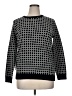 Charter Club Houndstooth Black Pullover Sweater Size XL (estimated) - photo 1