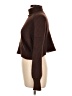 Shein 100% Acrylic Brown Turtleneck Sweater Size L - photo 5