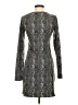 Mudd Paisley Gray Cocktail Dress Size S - photo 2