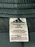 Adidas 100% Polyester Green Gray Track Pants Size 4 - 16 - photo 3