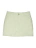 Bikini Bay 100% Polyester Solid Green Ivory Casual Skirt Size 6 - photo 1