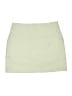 Bikini Bay 100% Polyester Solid Green Ivory Casual Skirt Size 6 - photo 2
