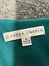 Sandra Darren 100% Polyester Chevron-herringbone Teal Cocktail Dress Size 6 - photo 7