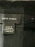 Vero Moda 100% Polyester Solid Black Faux Leather Skirt Size XS - photo 3