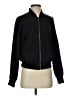 Blue Rain Solid Black Track Jacket Size S - photo 1