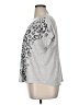 Apt. 9 Animal Print Silver Short Sleeve T-Shirt Size 1X - photo 5