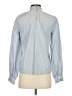 Zara Blue Long Sleeve Blouse Size XS - photo 2