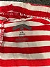 Holiday Time Stripes Red Casual Pants Size 10 - 12 - photo 3