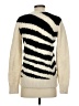 Trina Turk Stripes Ivory Wool Pullover Sweater Size XS - photo 2