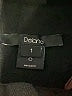 Delano Solid Black Casual Skirt Size 1 - photo 4