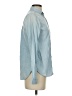 SO 100% Cotton Blue Long Sleeve Button-Down Shirt Size S - photo 4
